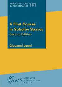 A First Course in Sobolev Spaces av Giovanni Leoni