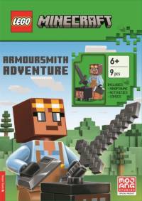 LEGO® Minecraft®: Armoursmith Adventure Activity Book (with Armoursmith minifigure and accessories) av LEGO®