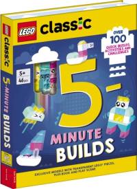 LEGO® Classic: 5-Minute Builds (with clear LEGO pieces, fold-out play scene and over 100 activities and challenges) av LEGO®