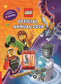 LEGO® Books. Official Annual 2026 (with Zane LEGO NINJAGO® minifigure) av LEGO®